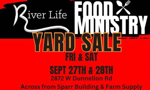 River Life Food Ministry Yard Sale